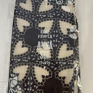 NWT Free People Anna Sui Tights One Size
